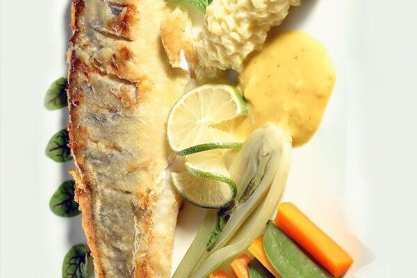 Fisch mit Beilagen